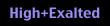 High+Exalted